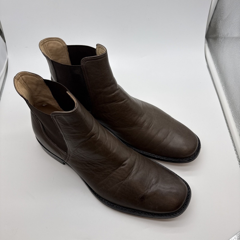 Kenneth Cole True Story Chelsea Boot Mens Size 10M Brown Leather Business/Casual